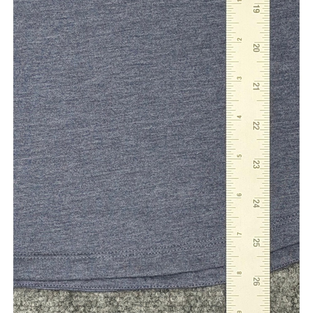 Patagonia Capilene Cool Trail Shirt Womens L Blue Short Sleeve Scoop Neck - Picture 5 of 5